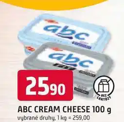 Trefa ABC CREAM CHEESE 100 g nabídka