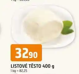 Trefa LISTOVÉ TĚSTO 400 g nabídka