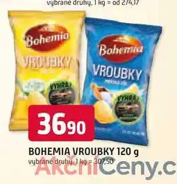 Trefa Bohemia Vroubky 120g, vybrané druhy nabídka