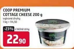 Trefa COOP PREMIUM COTTAGE CHEESE 200 g nabídka