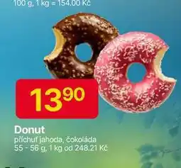 Hruška Donut příchuť jahoda, čokoláda 55-56 g nabídka