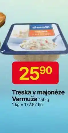 Hruška Varmuža Treska v majonéze 150 g nabídka