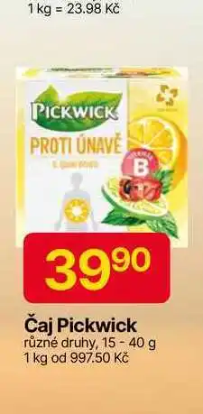 Hruška Čaj Pickwick různé druhy, 15 - 40 g nabídka