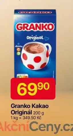 Hruška Granko Kakao Originál 200 g nabídka