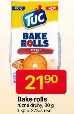 Bake rolls různé druhy, 80 g