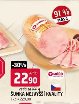 Terno Šunka nejvyšší jakosti 100g nabídka