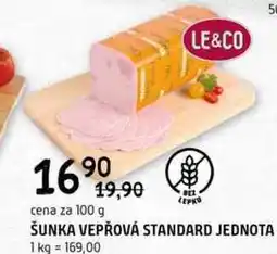Terno Vepřová šunka standard jedmota 100g nabídka