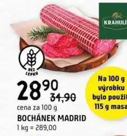 Terno Bochánek madrid 100g nabídka