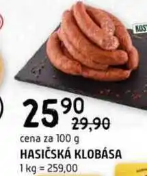 Terno Hasičská klobása 100g nabídka