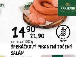 Terno Špekáčkový pikantní točený salám 100 g nabídka