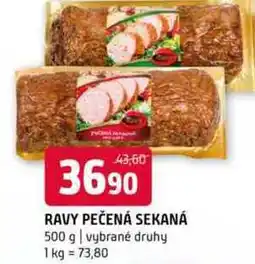 Terno Ravy pečená sekaná 500 g vybrané druhy nabídka