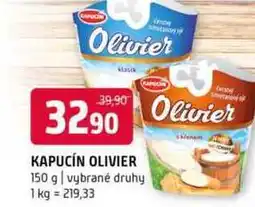 Terno Kapucín olivier 150 g vybrané druhy nabídka