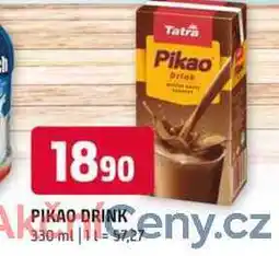 Terno Tatra Pikao drink mléčný nápoj kakaový 330ml nabídka