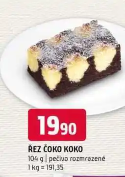 Terno Řez čoko koko 104 g pečivo rozmrazené nabídka