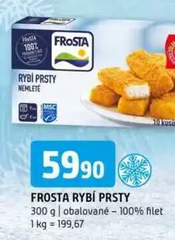 Terno Frosta rybí prsty 300 g obalované 100% filet nabídka
