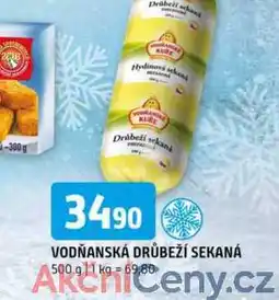 Terno Vodńanská drůbeží sekaná 500 g nabídka