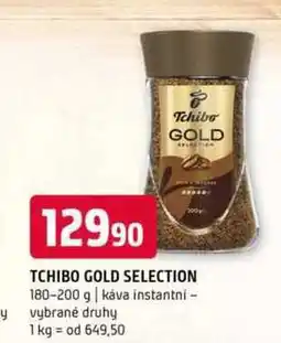 Terno Tchibo Gold Selection Instantní káva 180/200g nabídka