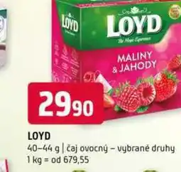 Terno Loyd 40-44 g čaj ovocný vybrané druhy nabídka