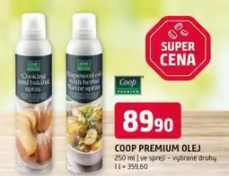 Terno Coop premium olej 250 ml ve spreji vybrané druhy nabídka