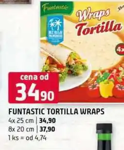Terno Funtastic tortilla wraps 4x 25 cm 8x 20 cm nabídka
