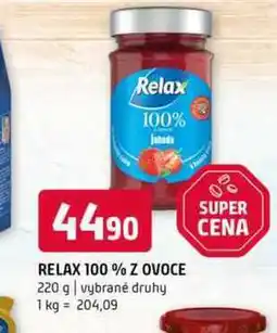 Terno Relax 100% z ovoce 220g různé druhy nabídka