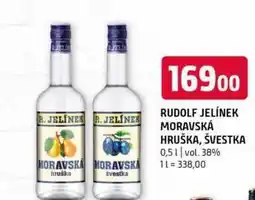 Terno R. Jelínek Moravská hruška švestka 0,5l nabídka