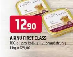 Terno Akinu first class 100 g pro kočky vybrané druhy nabídka