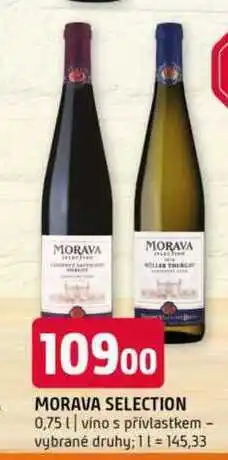 Terno Morava selection 0,75l víno s přívlastkem vybrané druhy nabídka