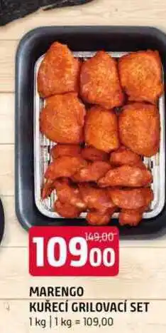 Terno Marengo kuřecí grilovací set 1kg nabídka