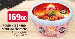 Terno Vodňanské Kuře Kuřecí stehenní řízky bbq 1kg nabídka