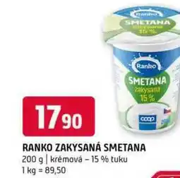 Terno Ranko zakysaná smetana 200 g krémová 15% tuku nabídka