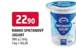 Terno Ranko smetanový jogurt 380g nabídka