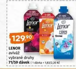 Terno Lenor aviváž vybrané druhy nabídka