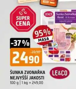 Terno Šunka zvonařka nejvyšší jakosti 100g nabídka