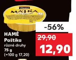 Kaufland Hamé paštika nabídka
