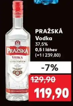 Kaufland Pražská Vodka nabídka