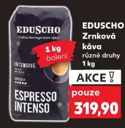 Kaufland EDUSCHO Zrnková káva nabídka