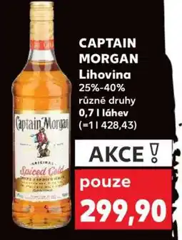 Kaufland Captain Morgan nabídka