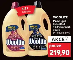 Kaufland WOOLITE Prací gel Color/Dark nabídka