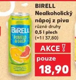 Kaufland BIRELL Nealkoholický nápoj z piva nabídka