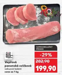Kaufland Vepřová panenská svíčková nabídka