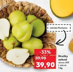Kaufland Hrušky zelené nabídka