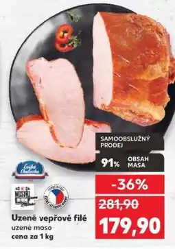 Kaufland Uzené vepřové filé nabídka