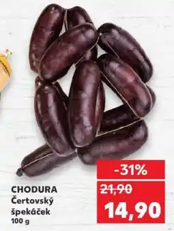 Kaufland Chodura Čertovský špekáček nabídka