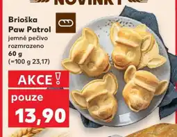 Kaufland Brioška Paw Patrol nabídka