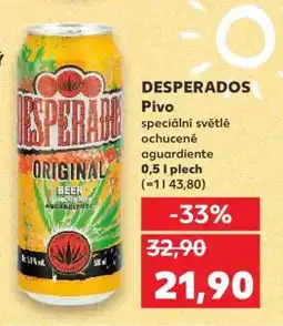 Kaufland DESPERADOS Pivo nabídka
