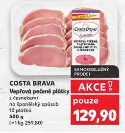 Kaufland COSTA BRAVA Vepřová pečeně plátky nabídka