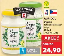 Kaufland AGRICOL Vegan Tatarská omáčka/Mayo nabídka