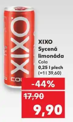 Kaufland XIXO Sycená limonáda Cola nabídka
