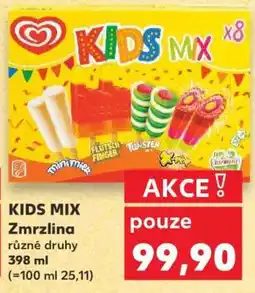 Kaufland KIDS MIX Zmrzlina nabídka
